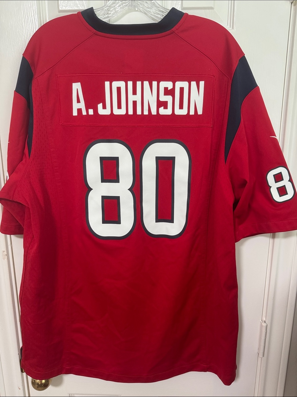 Nike Houston Texans Andre Johnson #80 Football Jersey